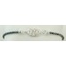 Bracelet (Hematite dark grey/ 925 Silver)